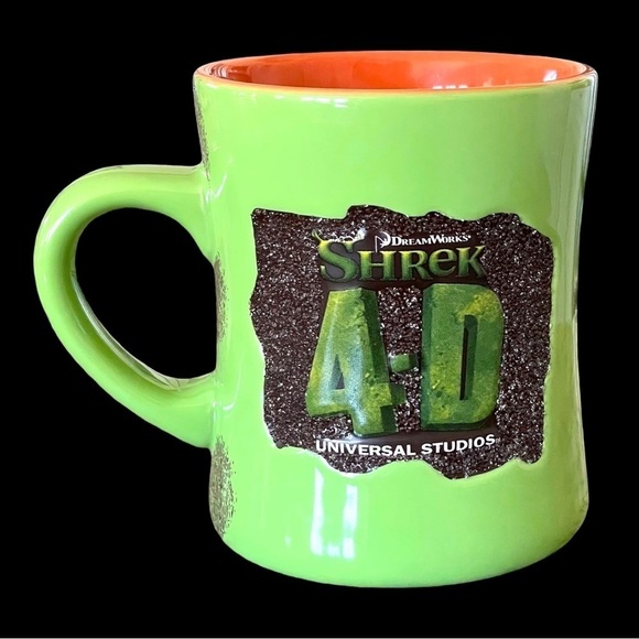 Rare Shrek Mug 4D Universal Studios 2007 Dream Works Coffee Mug Collectable - Picture 3 of 6
